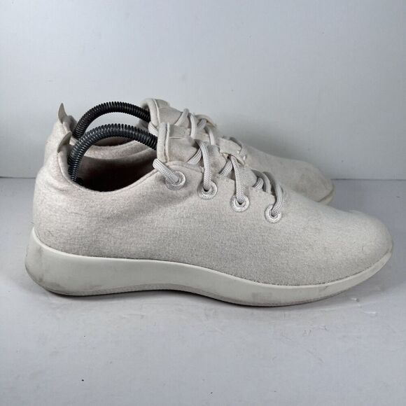 Allbirds Shoes - Allbirds Wool Runner Cream Color Lace Up Shoes Sneakers Women's Size 11